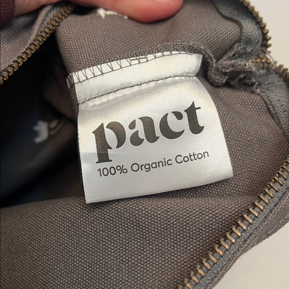 PACT ORGANIC COTTON 3 PACK CANVAS GOING PLACES TRAVEL POUCH SET - Picture 7 of 12